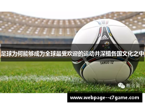 足球为何能够成为全球最受欢迎的运动并深植各国文化之中
